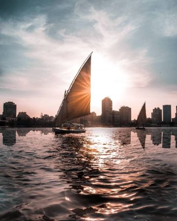 Felucca Ride on the Nile River in Cairo